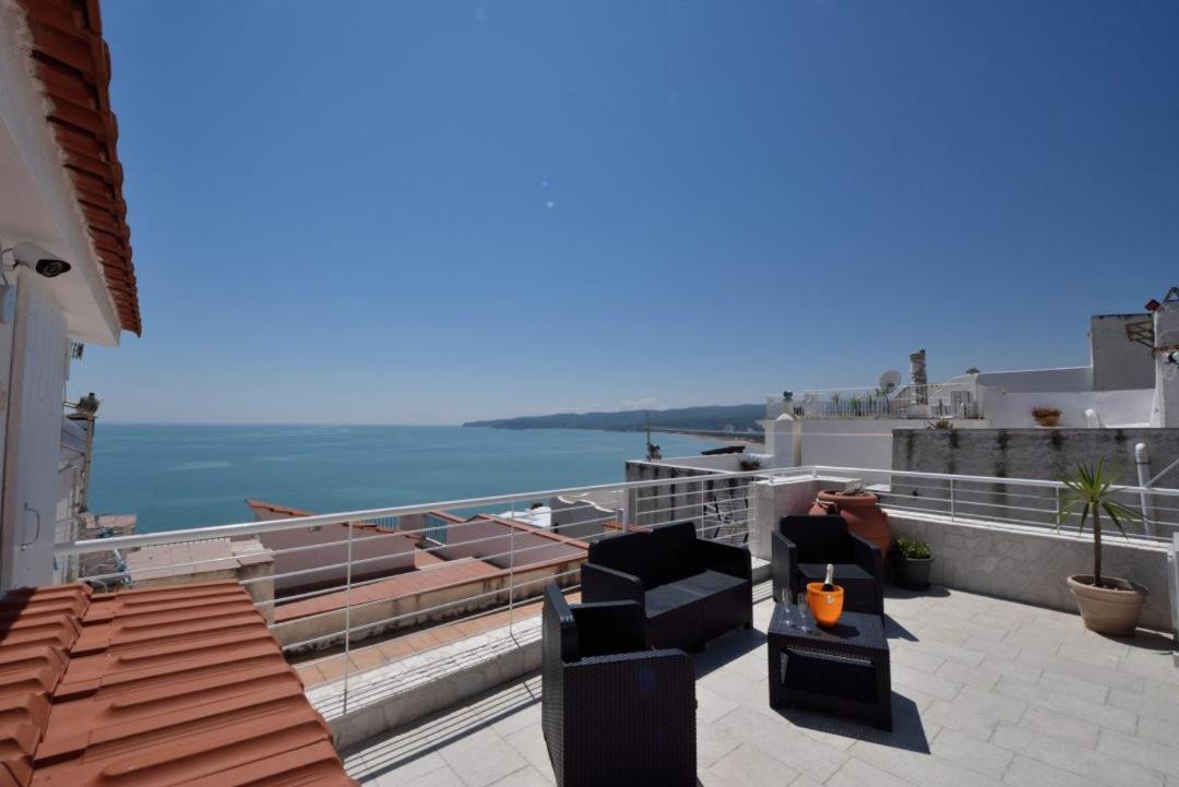 La Casa Del Geko Apartman Vieste Kültér fotó